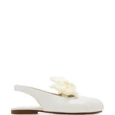 Балетки с ремешком и бантом