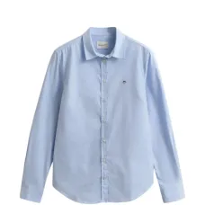 Рубашка с вышитым логотипом