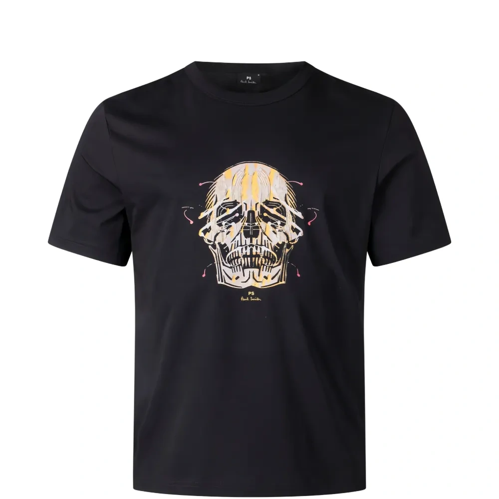 Футболка с изображением черепа