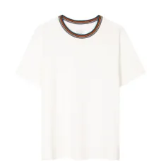 Футболка с фирменной полоской