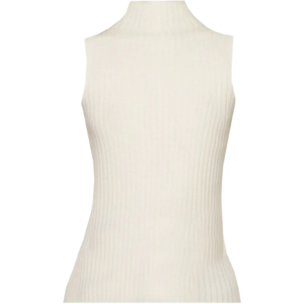 Жилет с воротником-стойкой