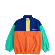 Толстовка на молнии с контрастными вставками