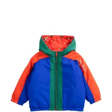 Куртка с капюшоном и цветными блоками