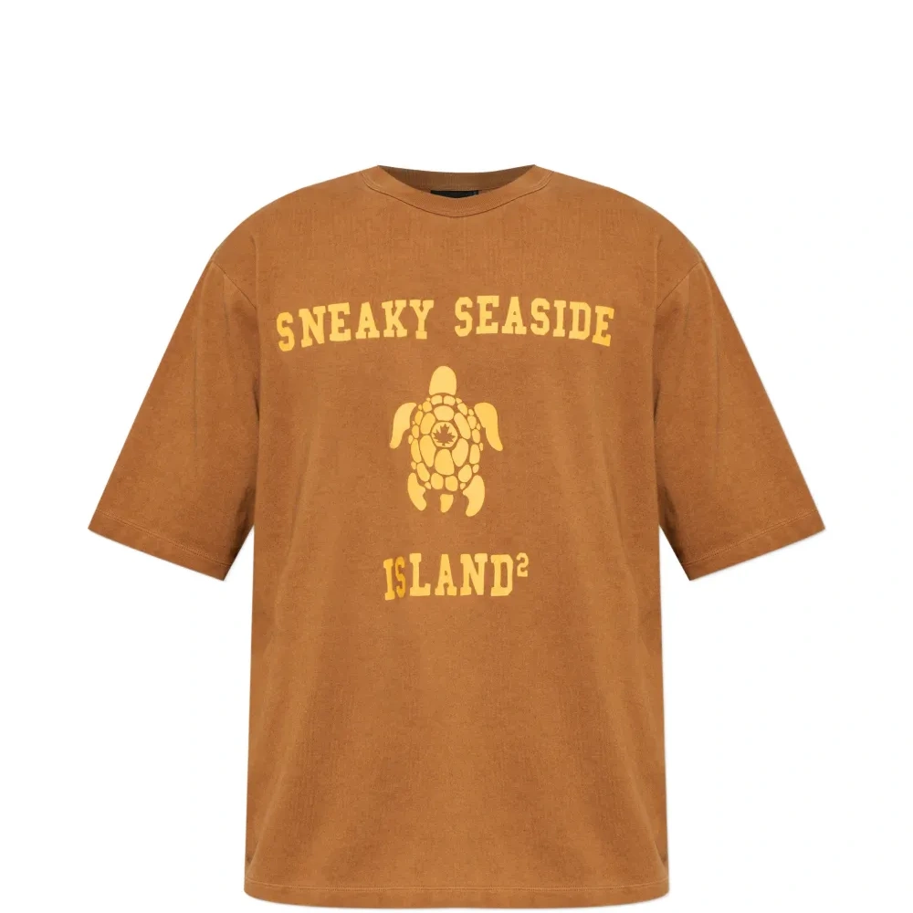 Футболка с принтом