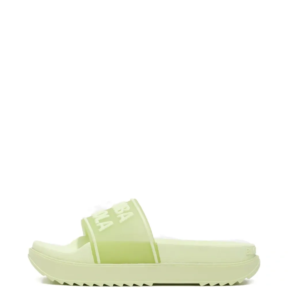 Шлепанцы с тисненым логотипом