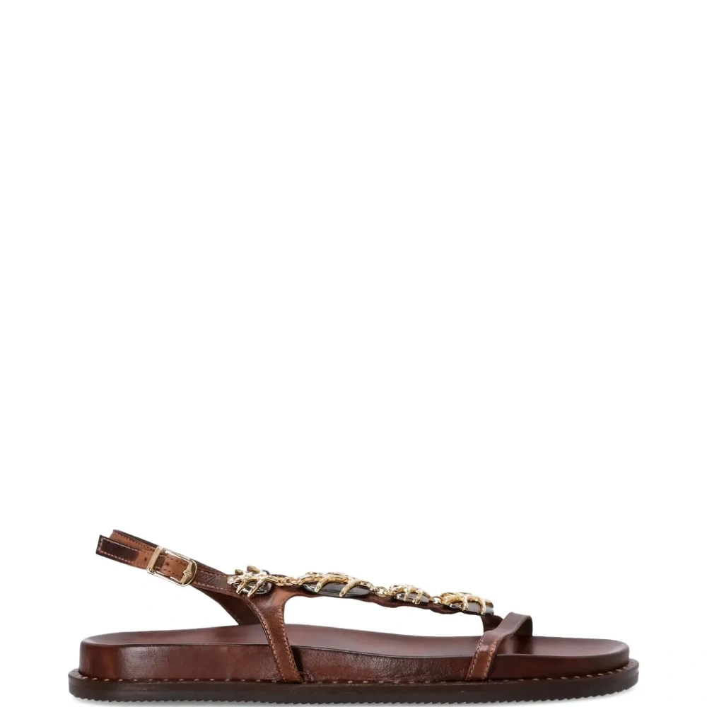 Сандалии Fussbett с цепочкой