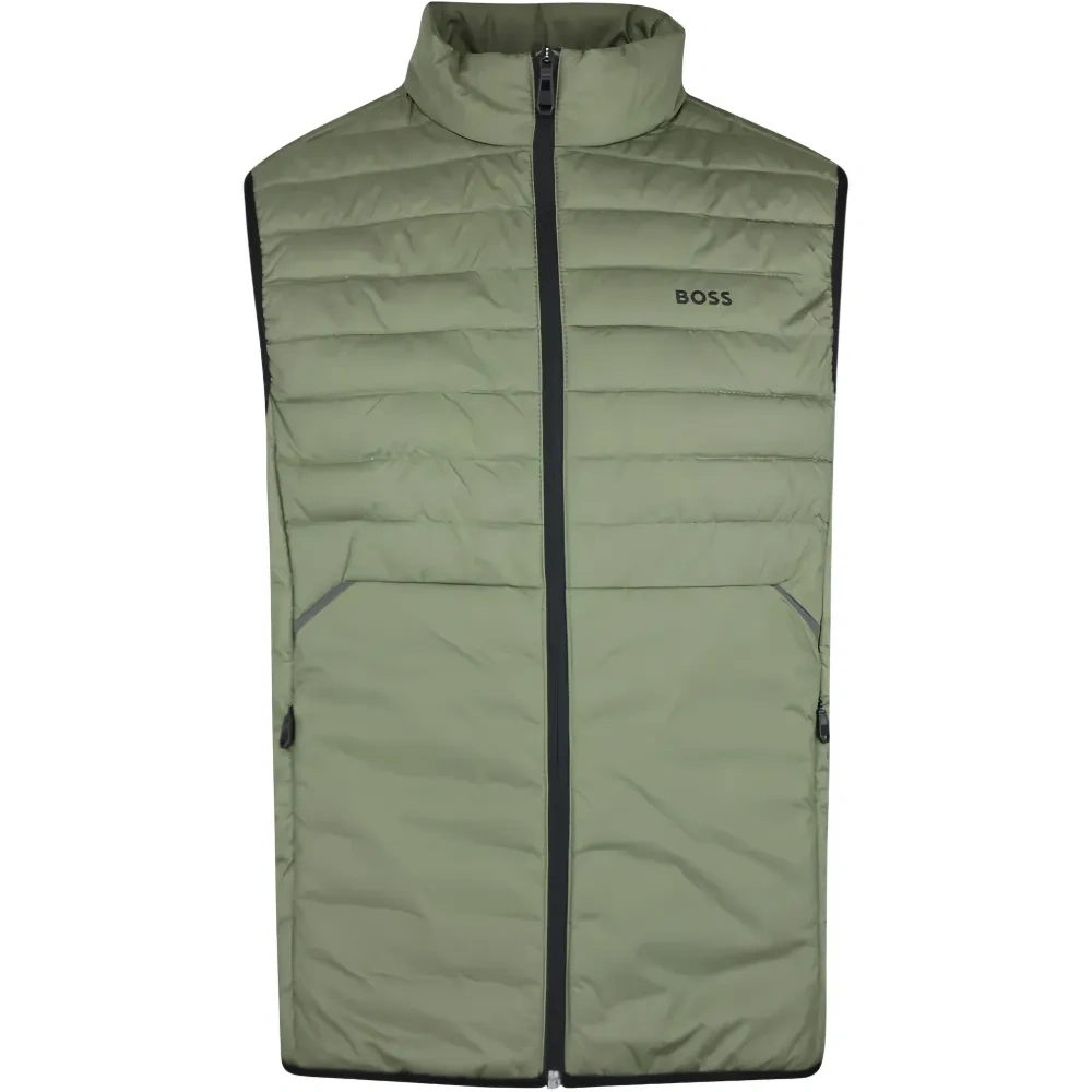 Стеганый жилет на молнии