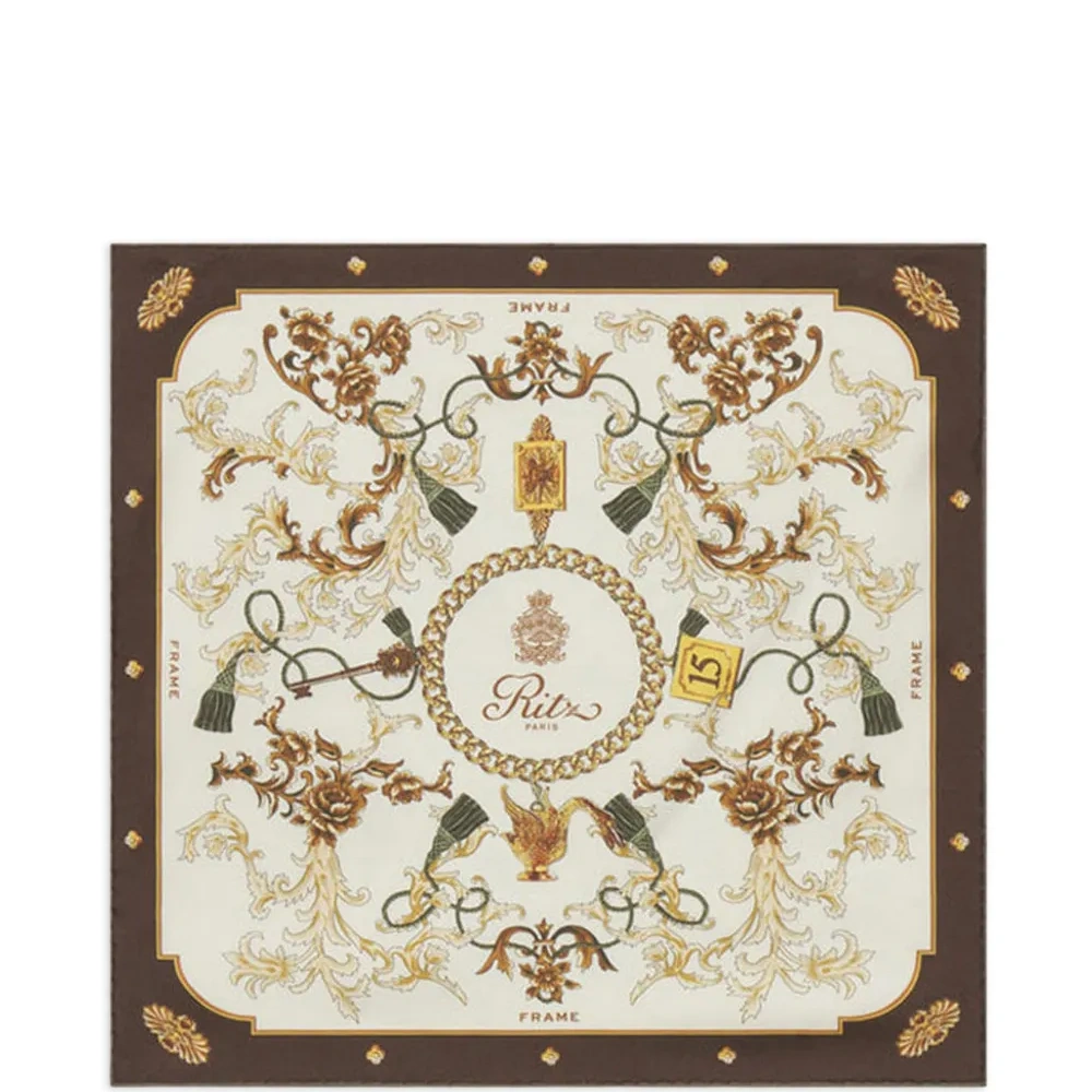 Шарф с принтом X Ritz Paris Шарф с принтом X Ritz Paris