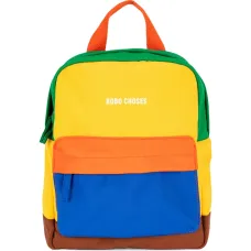 Рюкзак с цветными блоками