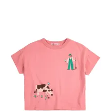 Футболка с принтом "Фермерское приключение"