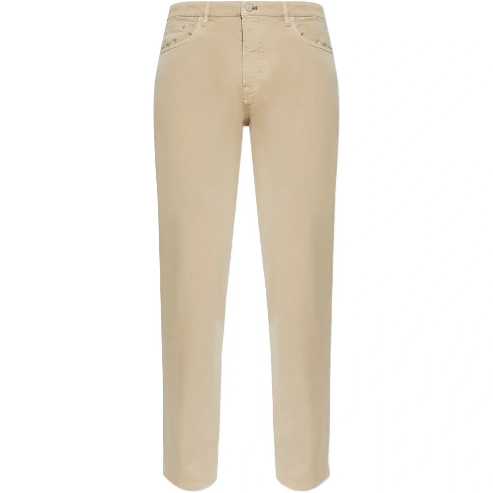 Брюки с нашивкой-логотипом