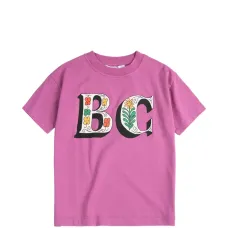 Футболка Spring Letters с цветочным принтом