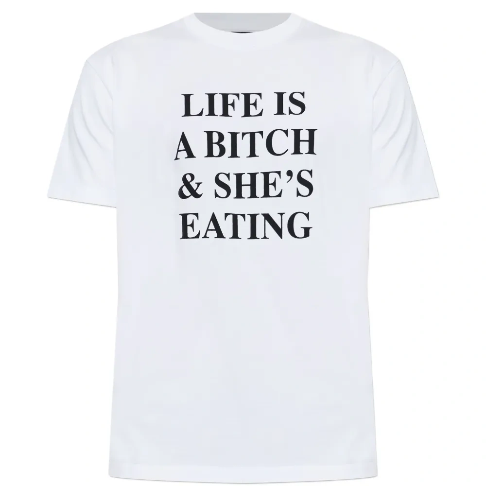 Футболка с принтом логотипа Футболка с принтом логотипа