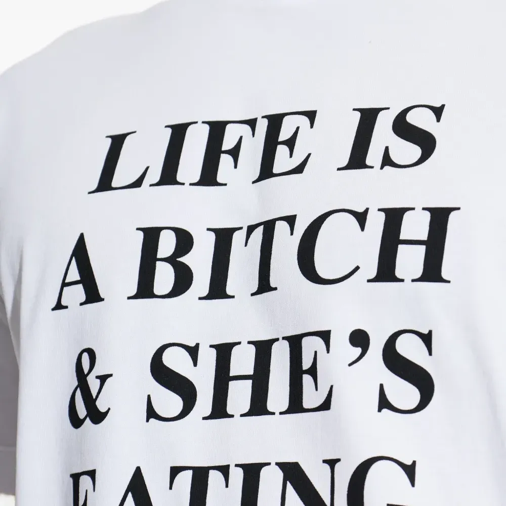 Футболка с принтом логотипа