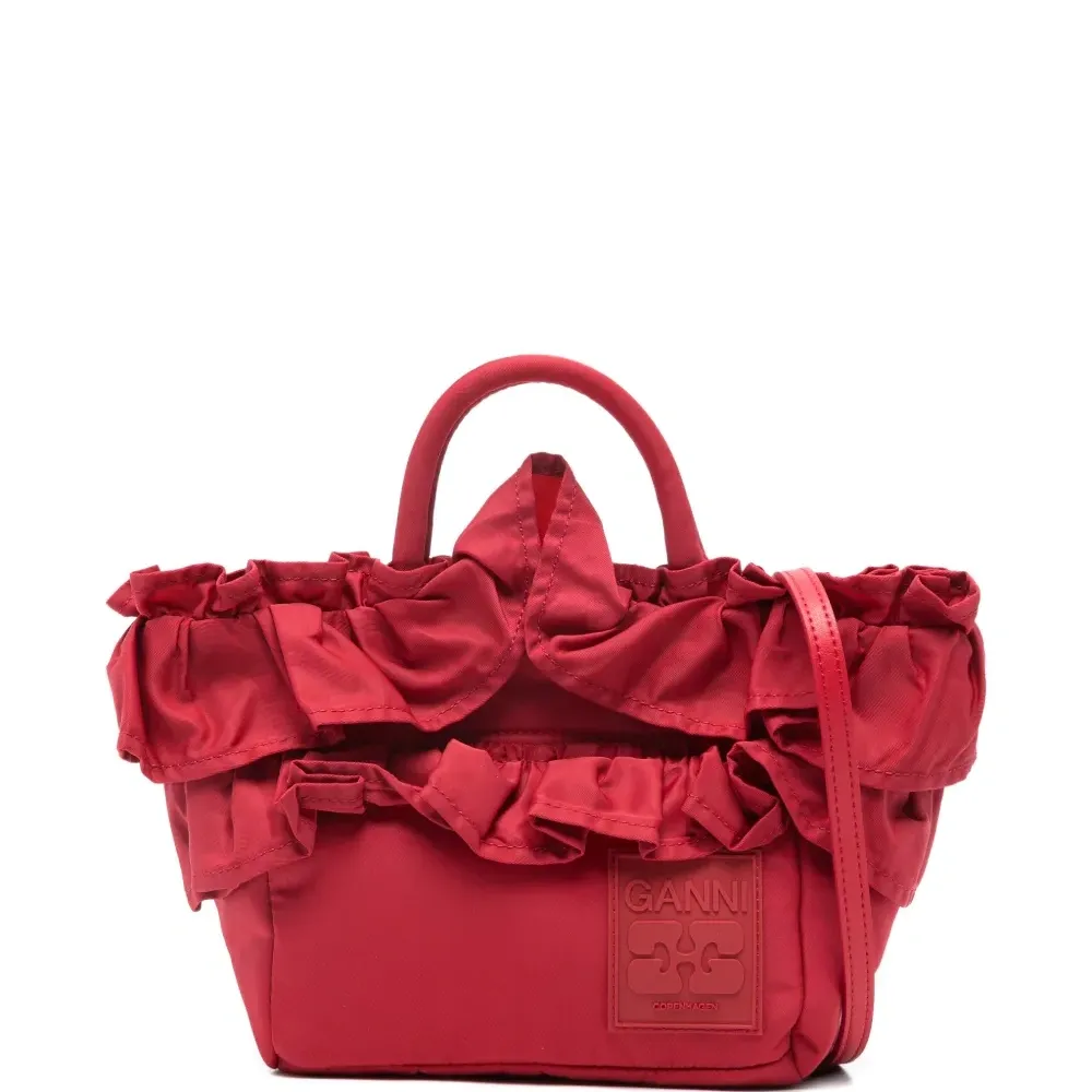 Сумка-тоут с оборками