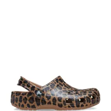 Классические сабо-сандалии с леопардовым принтом Классические сабо-сандалии с леопардовым принтом