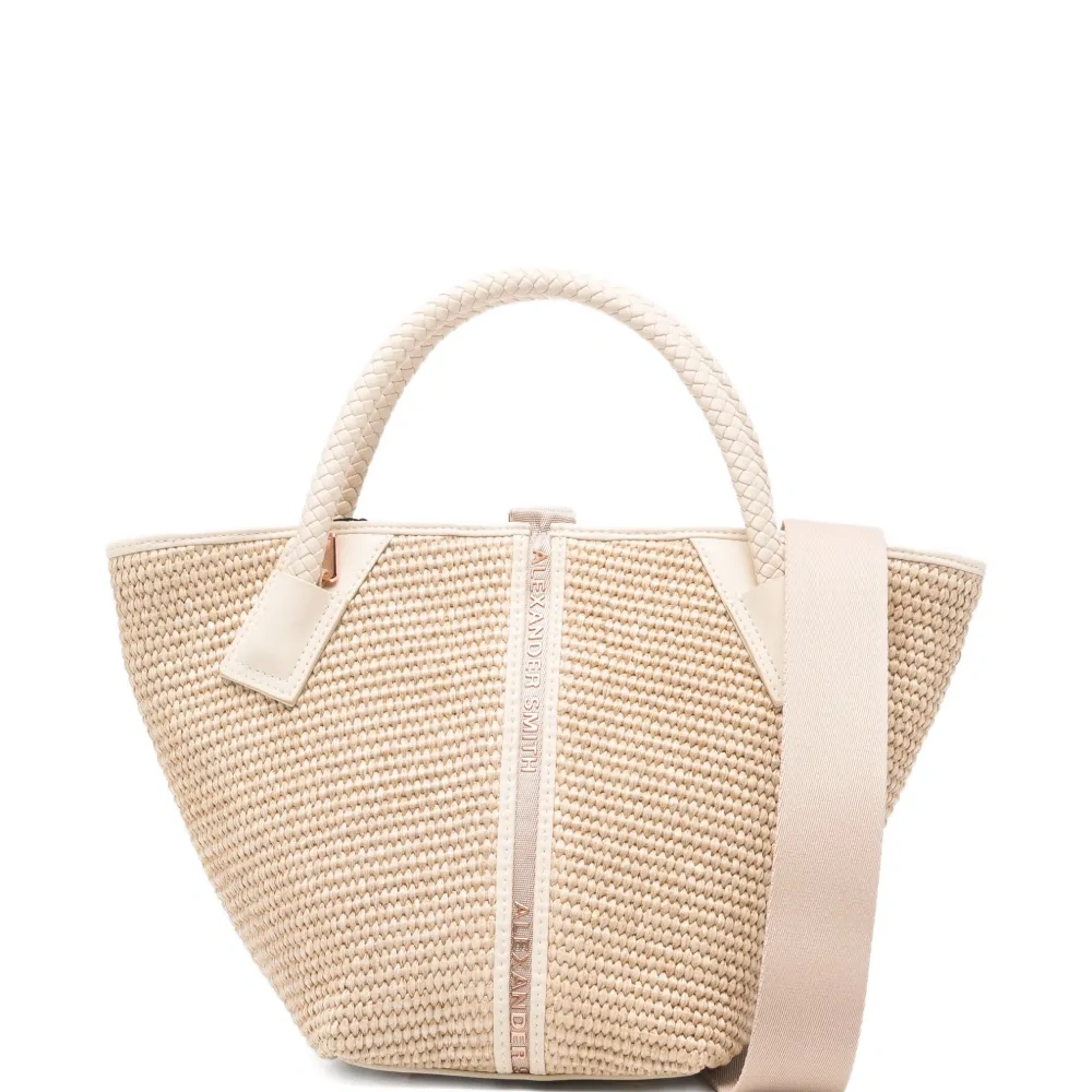 Малая плетёная сумка-тоут Lauren
