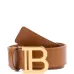 Ремень с пряжкой в виде буквы B