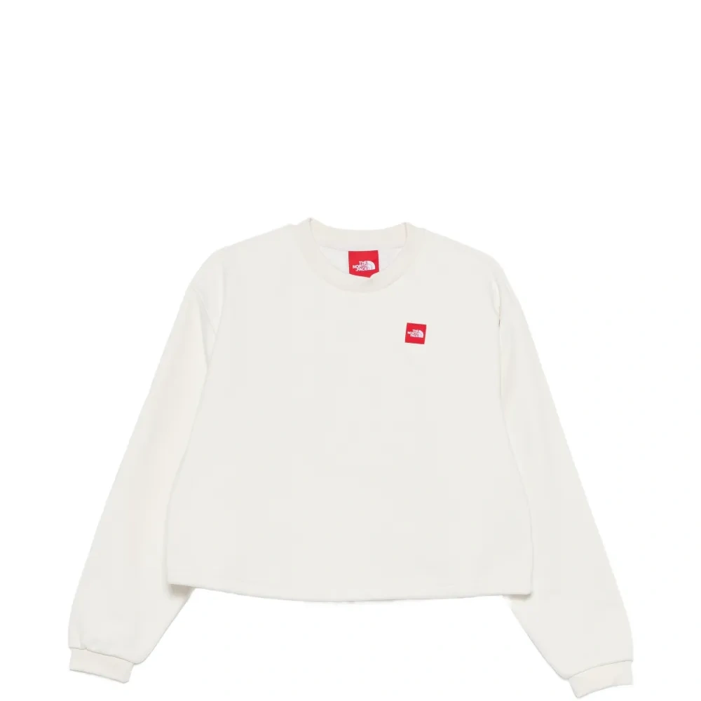 Укороченный свитшот с логотипом