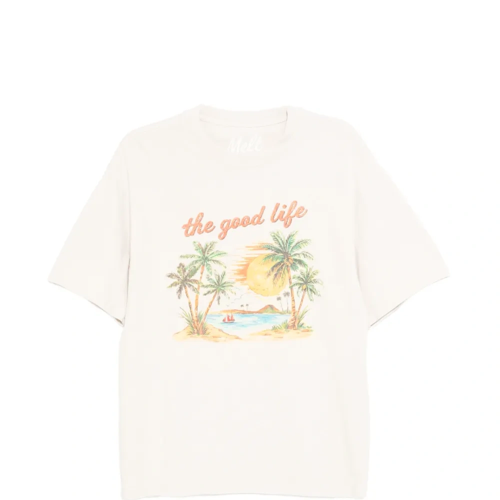 Футболка с круглым вырезом