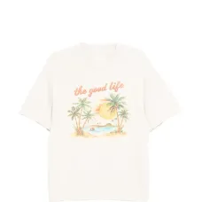 Футболка с круглым вырезом