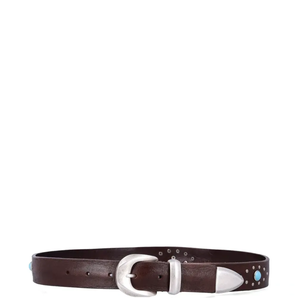 Пояс с бирюзовой отделкой