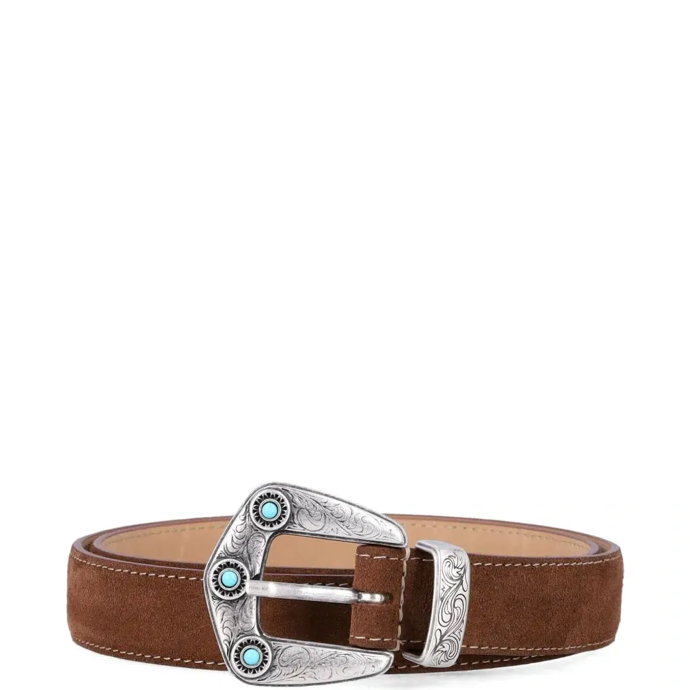 Пояс, украшенный бирюзой
