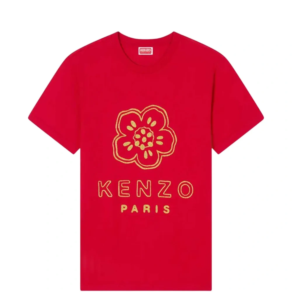 Футболка с принтом "Цветок Боке"