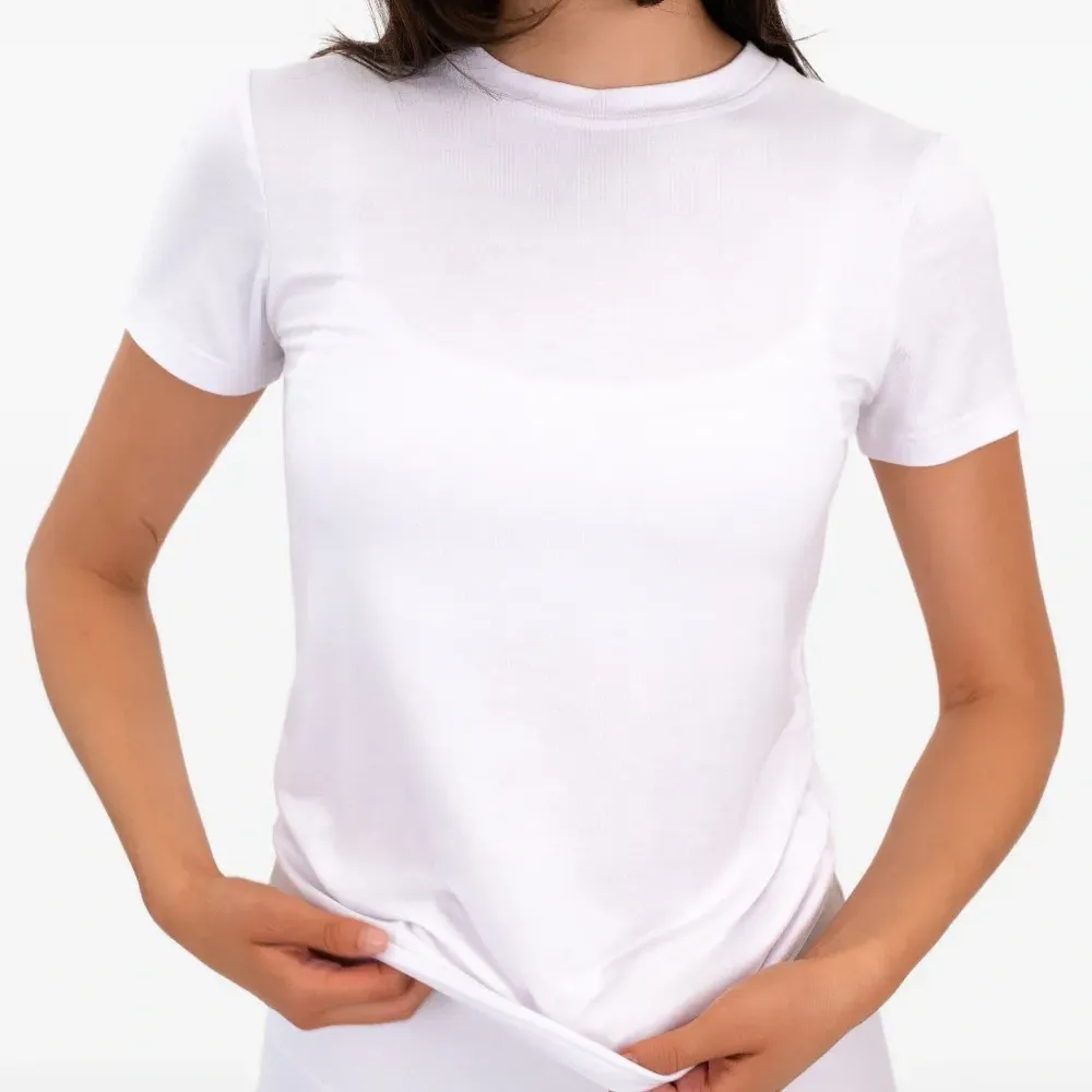 Базовая футболка с круглым вырезом