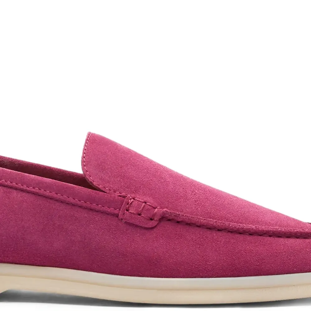 Лоферы из замши Ludovica