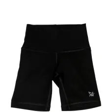 Шорты с высокой талией и логотипом