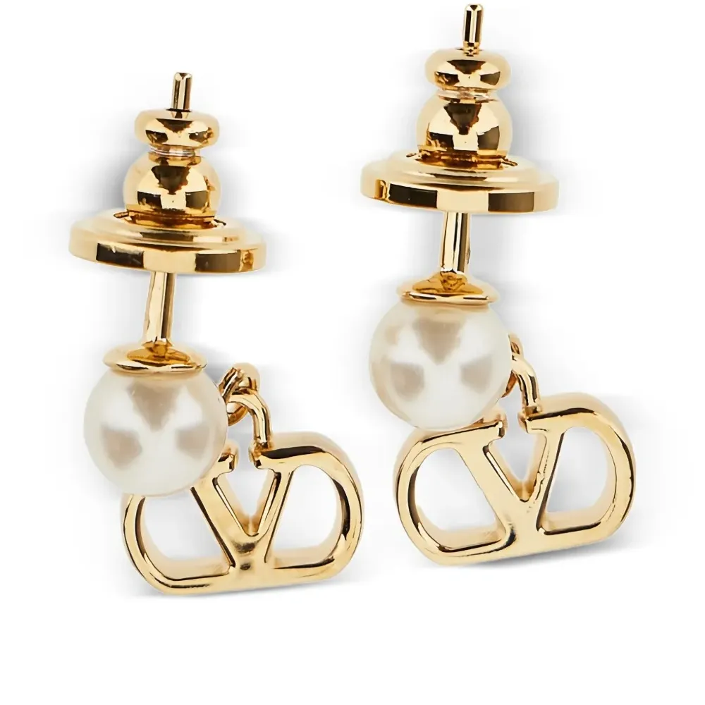 Серьги Vlogo с жемчугом