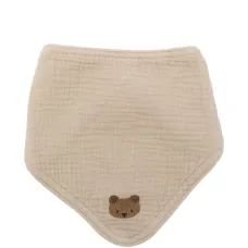 Нагрудник Bintje с вышивкой в виде медведя