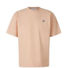 Рифленая футболка с нашивкой-эмблемой