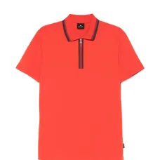 Рубашка поло с воротником на молнии