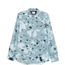 Рубашка свободного кроя с цветочным принтом "Good Fortune"