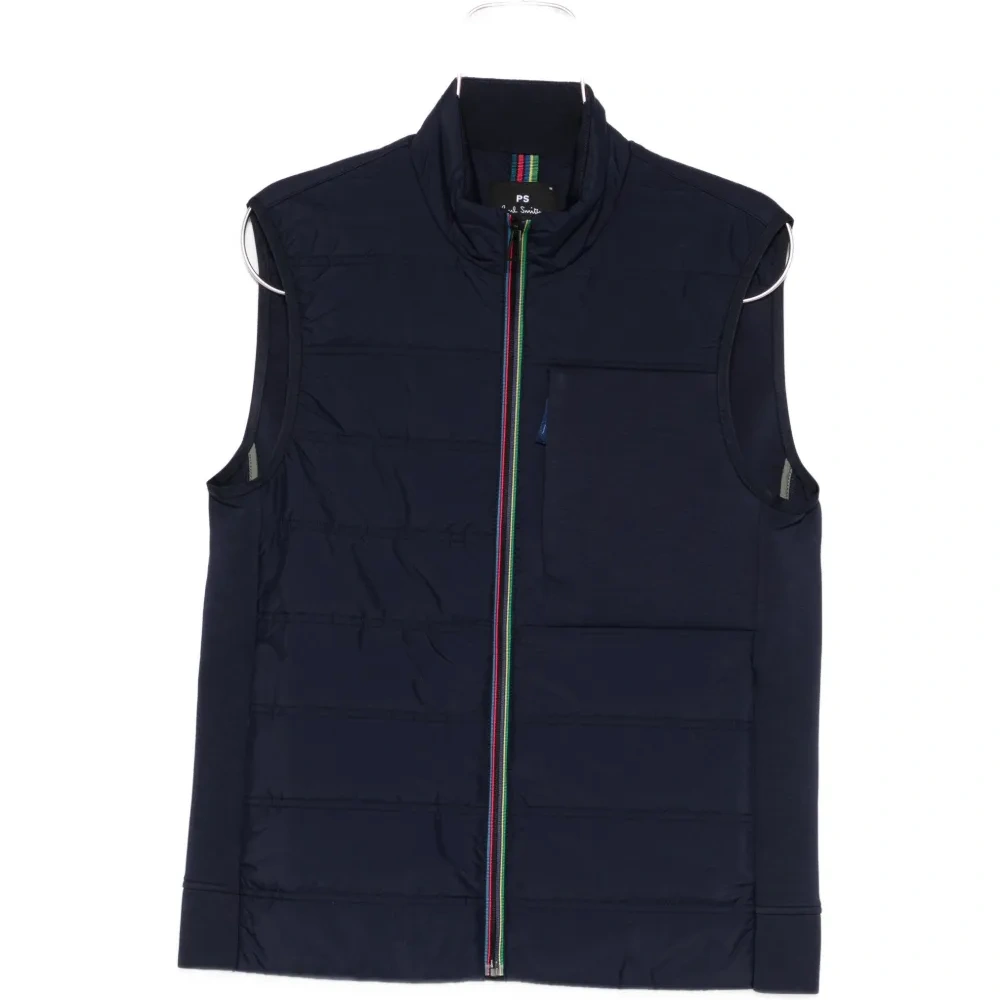 Жилет из комбинированных материалов