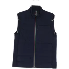 Жилет из комбинированных материалов