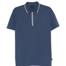 Рубашка поло с воротником на молнии