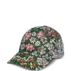Бейсболка с цветочным принтом
