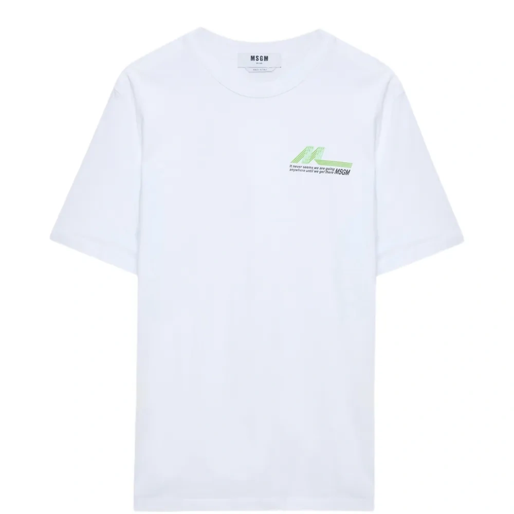 Футболка с круглым вырезом