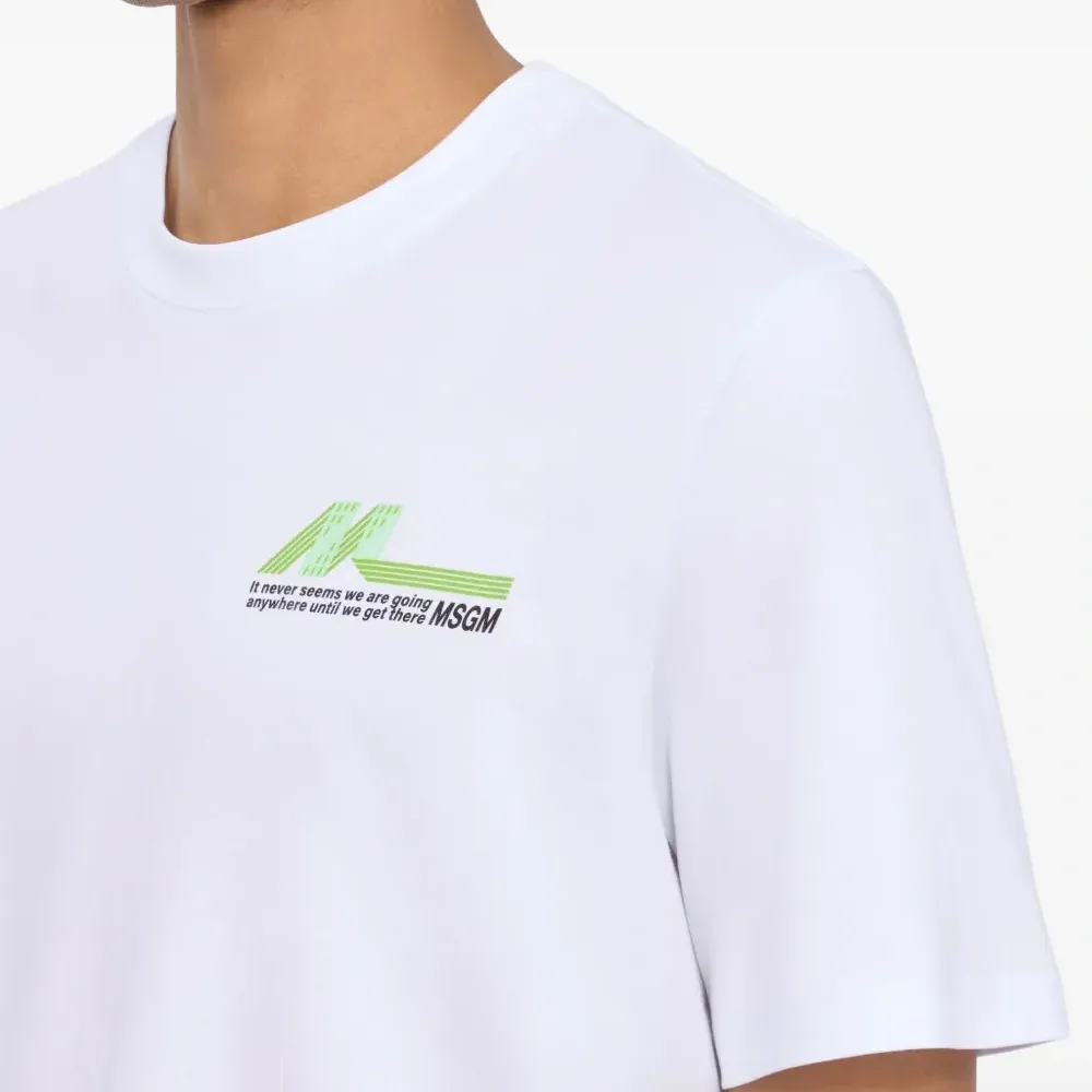 Футболка с круглым вырезом