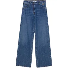 Джинсы-клёш на пуговицах