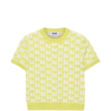 Вязаный топ с узором