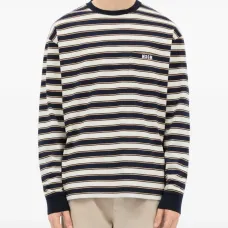 Футболка в полоску с карманом