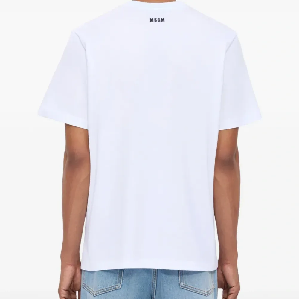 Футболка с круглым вырезом и графическим принтом