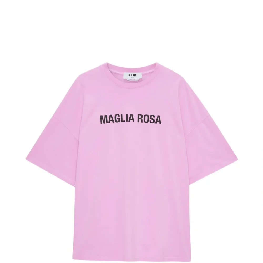 Футболка с короткими рукавами и принтом