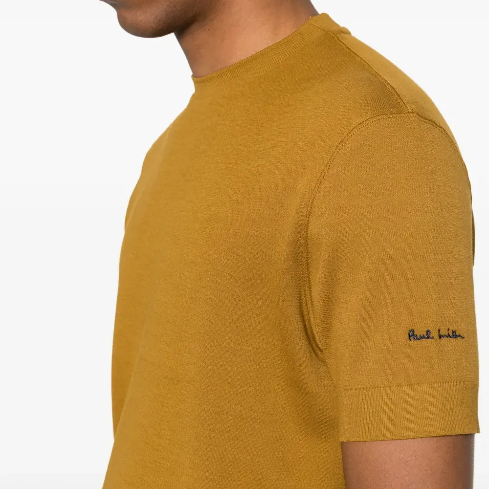 Футболка с интегрированной ребристой отделкой