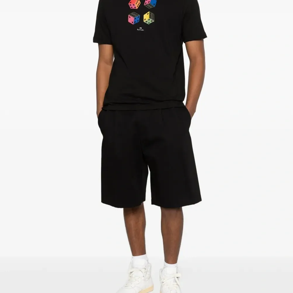 Футболка с принтом в виде игральных костей