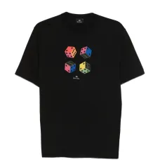 Футболка с принтом в виде игральных костей Футболка с принтом в виде игральных костей